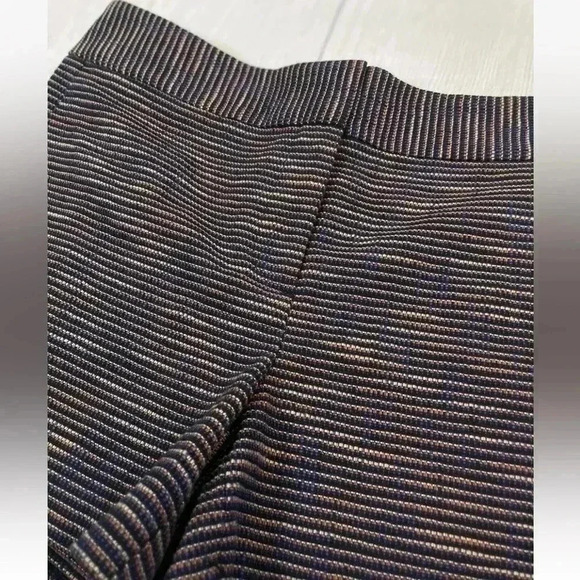 LOFT Riviera Shorts Black Blue Multicolor Tweed Flat Front Women’s Size 6 - Picture 3 of 12